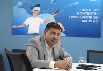 Bolalar kontentini rivojlantirish markazida Biznesni rivojlantirish banki Axborot xizmati rahbari, shoir va jurnalist, “Doʻstlik“ ordeni sohibi Shuhrat Oripov bilan uchrashuv boʻlib oʻtdi. - 2