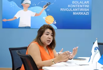 Turkiyadagi "Gul Production" kompaniyasi asoschisi Gul Ergen xonim bilan Markaz direktori Jahongir Ahmedov oʻrtasida uchrashuv boʻlib oʻtdi.
