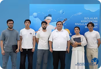 Bir guruh yosh, iqtidorli animator rassomlar Markazga taklif etildi